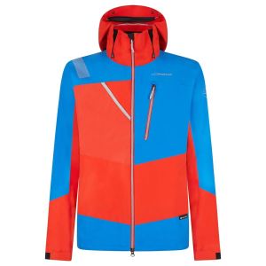 Alpine Guide Gtx Jkt Hombre Poppy/Blue S
